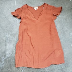 Orange Blouse